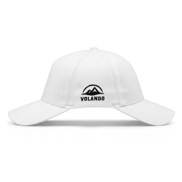 Dual Visor White Cap